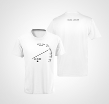 Load image into Gallery viewer, Tachydometer 240 (Daytona) Unisex Tee Blanc
