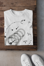 Load image into Gallery viewer, Lost In Cosmos (Daytona) Unisex Tee Blanc