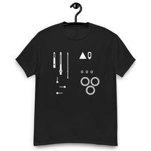 Load image into Gallery viewer, Parts of the machine (Daytona) Unisex Tee Noir