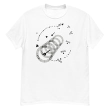 Load image into Gallery viewer, Lost In Cosmos (Daytona) Unisex Tee Blanc