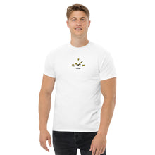 Load image into Gallery viewer, Ten Past Ten (Submariner) Embroidered Unisex Tee Blanc