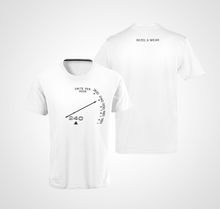 Load image into Gallery viewer, Tachydometer 240 (Daytona) Unisex Tee Blanc
