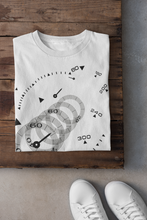 Load image into Gallery viewer, Lost In Cosmos (Daytona) Unisex Tee Blanc
