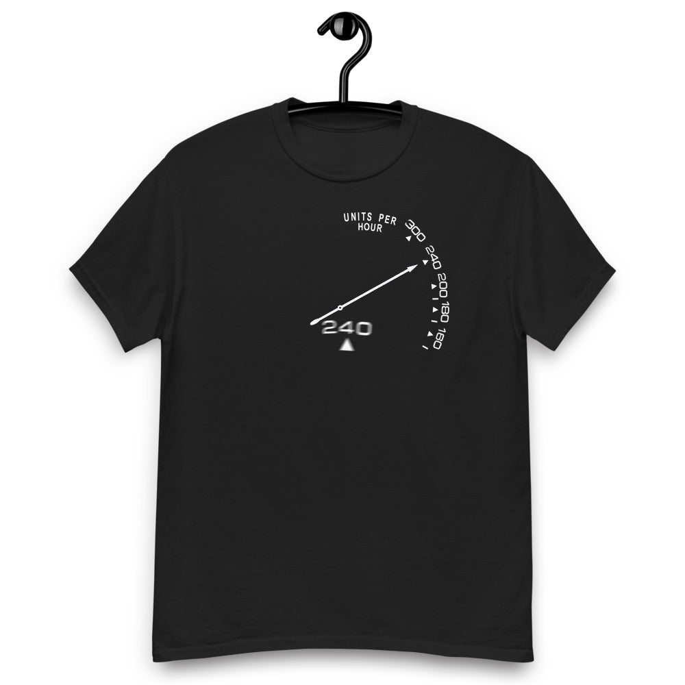 Tachydometer 240 (Daytona) Unisex Tee Noir