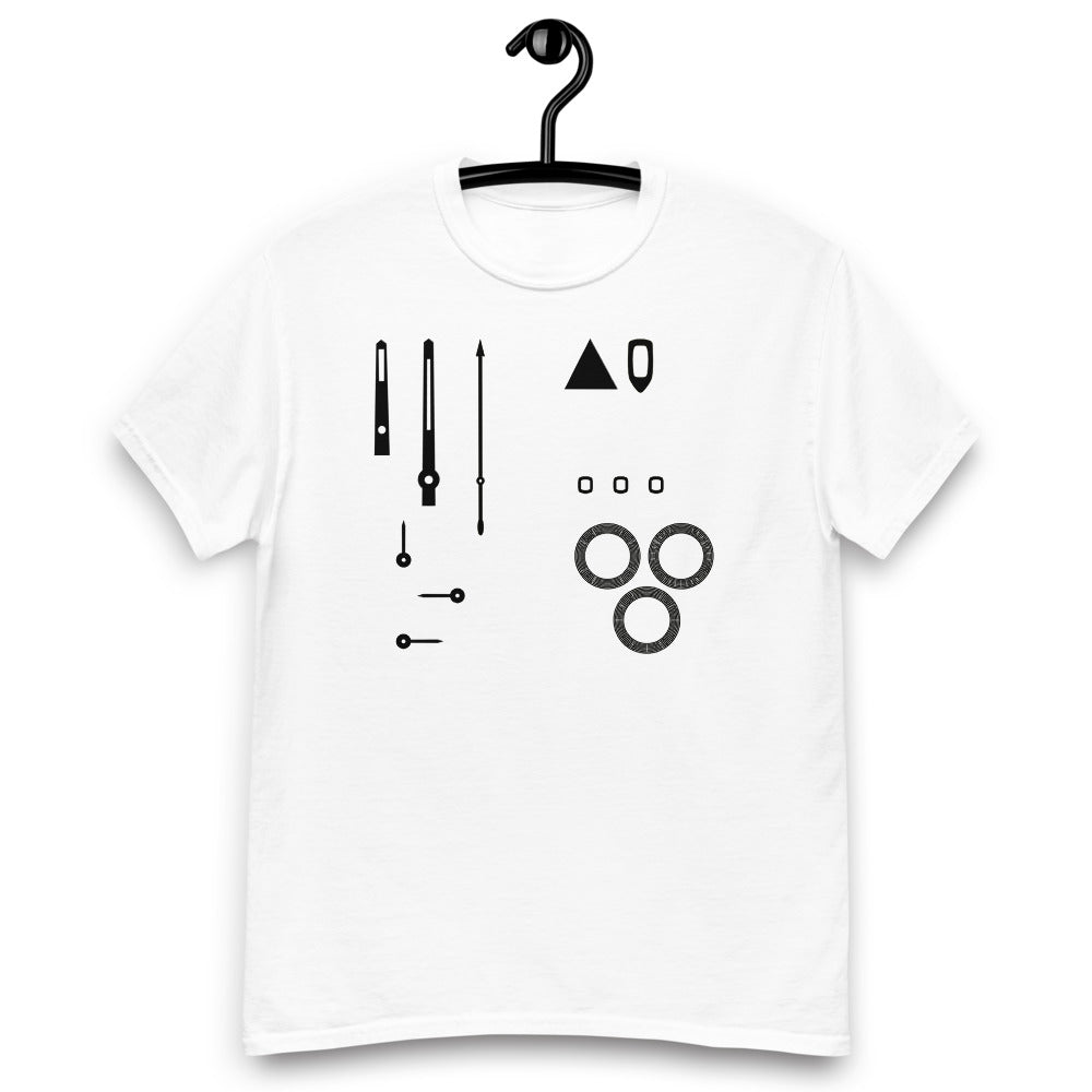 Parts of the machine (Daytona) Unisex Tee Blanc