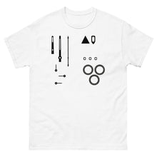 Load image into Gallery viewer, Parts of the machine (Daytona) Unisex Tee Blanc
