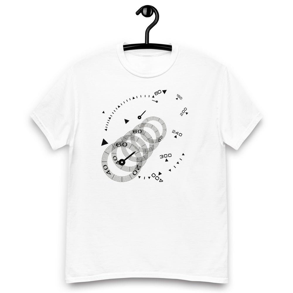 Lost In Cosmos (Daytona) Unisex Tee Blanc