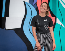 Load image into Gallery viewer, Parts of the machine (Daytona) Unisex Tee Noir
