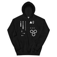 Load image into Gallery viewer, Parts of the machine (Daytona) Unisex Hoodie Noir
